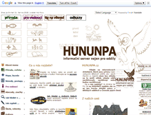 Tablet Screenshot of hununpa.cz